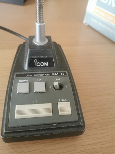 Icom desktop microphone - icom,