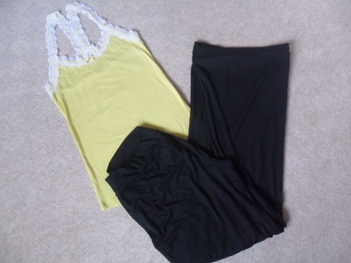 Senza lemon racerback vest - la,