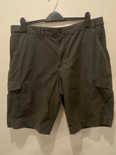 BNWOT Men’s Marks & Spencer Charcoal Grey Knee Length Shorts 38 Inch Waist