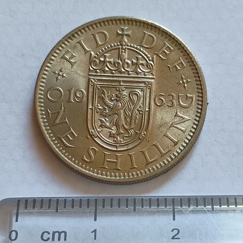 1963 shilling - 1963, (scottish)