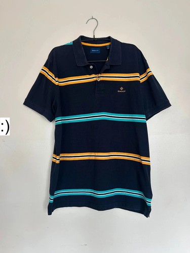 Gant striped cotton - striped, polo