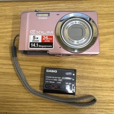 Casio EXILIM EX-ZS5 14.1 MP Digital Camera (Working) - Missing Battery Door