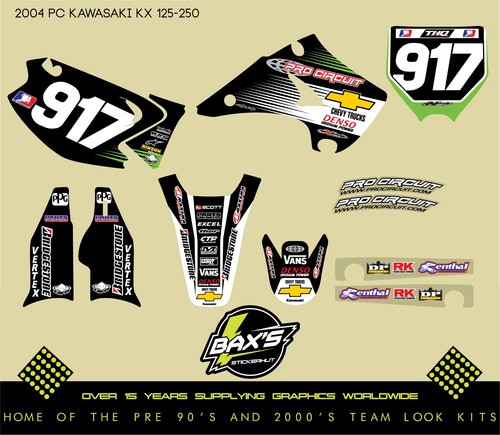 2004 pro circuit kawasaki - circuit,