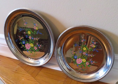Vintage alessi metal plates - 2,