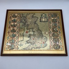Large  John Speed Map of The