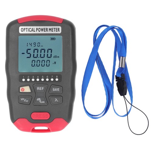 Optical fiber power meter red - optical,