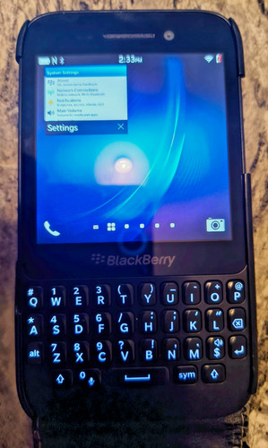 Blackberry lte black - 4g,