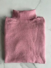 Ladies Marks Roll Neck Jumper Polo Long Sleeved Wool Blend Super Soft Sweater