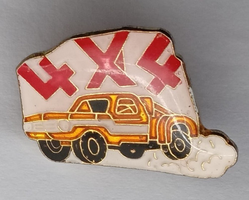 4x4 pick truck - truck, enamel