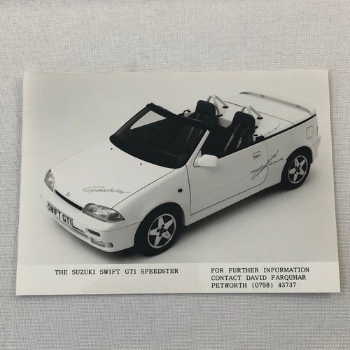 Suzuki swift gti speedster - swift,