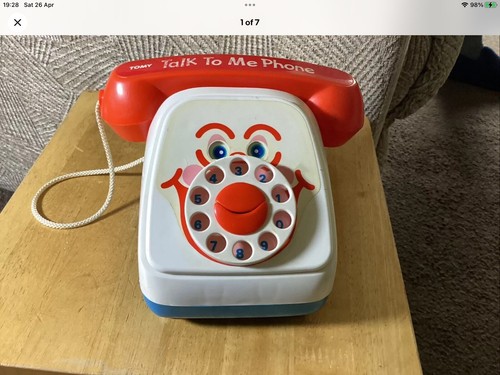 Vintage tomy talk toy - vintage,