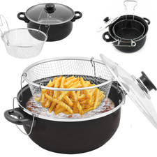 24cm Deep Fat Fryer Non Stick