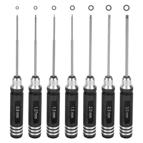 7pcs metric hex screwdriver - metric,