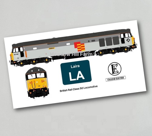 British rail class - british, 50