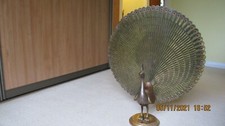Peacock Brass Fireguard