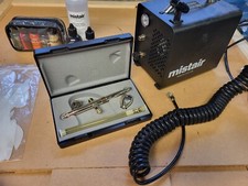 Mistair Solo Pro Airbrush MU Starter kit with SL1000 Dual Set-up compressor