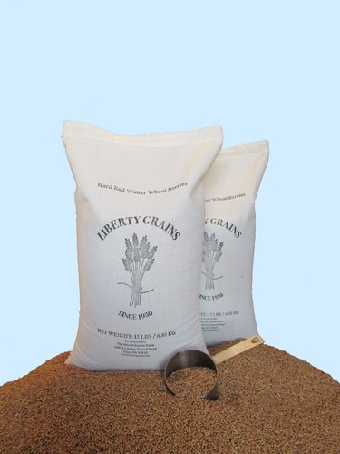 Hard red winter wheat - hard, berries