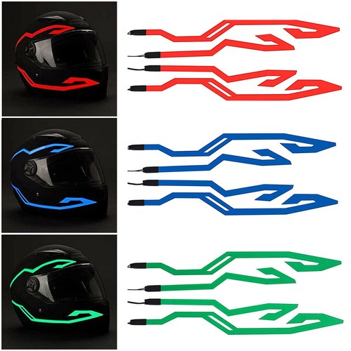 Motorcycle helmet led - led, el