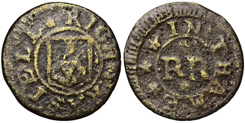 17th century farthing - 17th, token