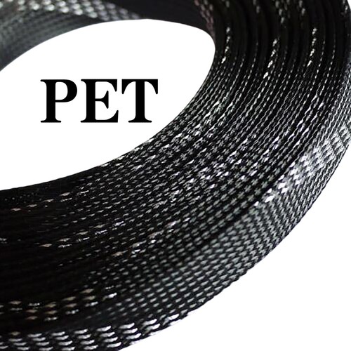 Black silver braided - silver,