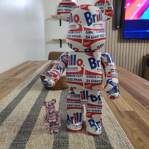 Andy warhol bearbrick - andy, 400%