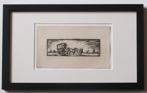 Frank brangwyn woodcut - woodcut, print