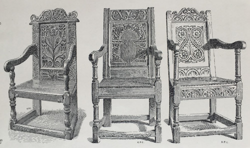 Elizabeth stuart period - period, oak