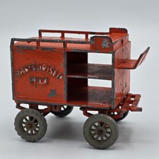 Pre-Moko Lesney Milk Float Red Diecast Toy Wagon 1950s Vintage Rare Early Model