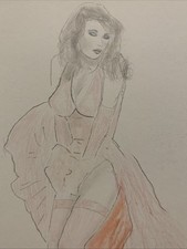 Beautiful Veronika Drawing
