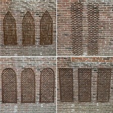 Garden Trellis Willow Panels Expanding Fence Extending Climbing Plant Support