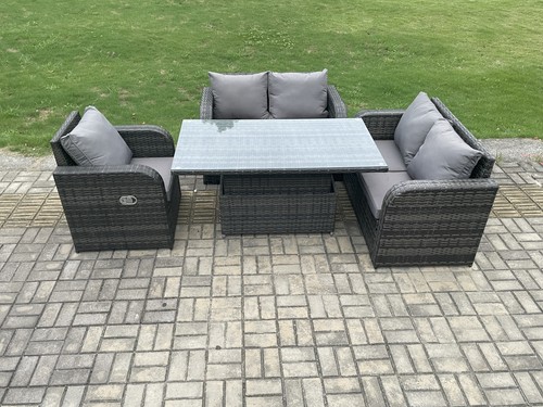 Fimous outdoor rattan garden - outdoor,