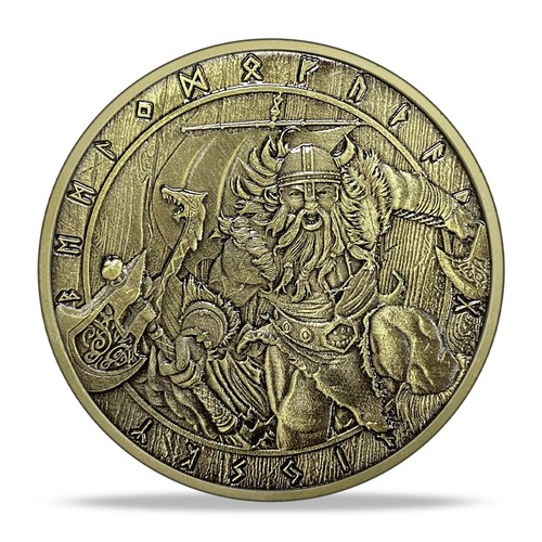 Viking warrior coin battle - viking,