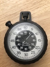 Hanhart Rally Timer Mechanical Stopwatch Single Working Rare German