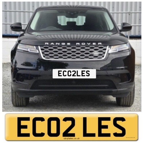 Eccles eco less number plate - less,