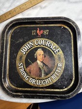 John Courage Strong Draught Bitter Metal Brewery Beer Tray,Brewerania,home bar