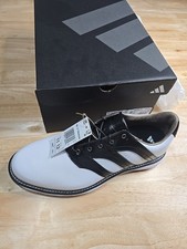 Adidas White Black Leather MC