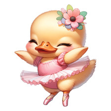 3x ballerina animal car