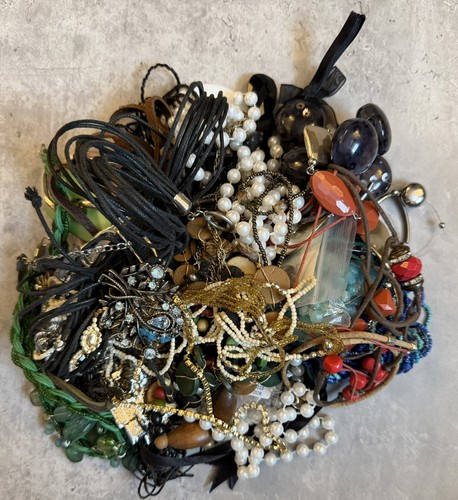 Jewellery job lot - job, 1kg+