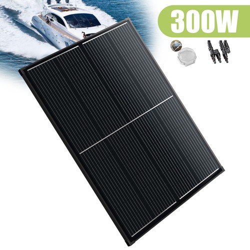 300w 12v mono black - black, solar