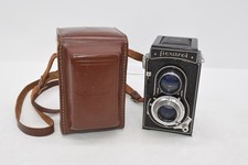 Vintage Flexaret TLR Camera with Leather Case Made in Czechoslovakia