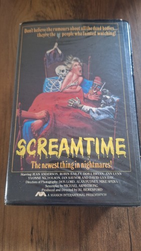 Screamtime cert vhs - screamtime,