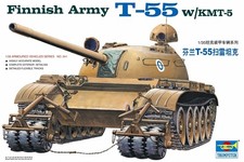TRU00341 - Trumpeter 1:35 - Finnish Army T-55 W/KMT-5