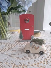 NEXT Christmas tree red door