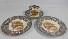 4-Piece The Royal Worcester Group Palissy 'Game Series' Tea Dining Set