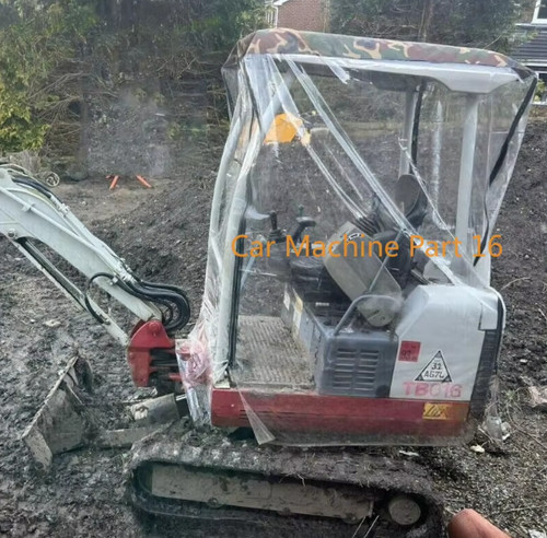 1pc mini excavator - excavator, cover