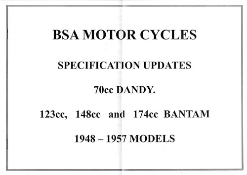Bsa dandy 70cc - 70cc, 123