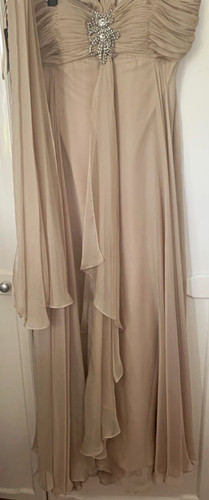Beige maxi gown size - maxi,