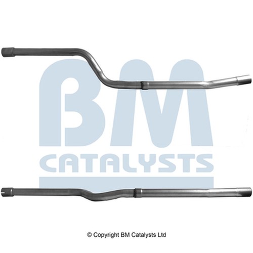 Centre exhaust pipe fit kit - pipe, +