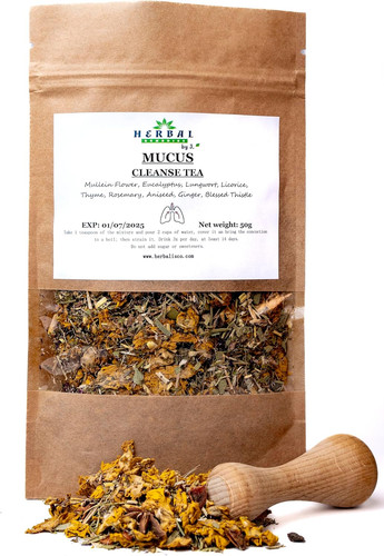 Mucus cleanse tea loose - mucus,