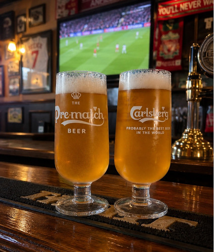 Carlsberg pre match beer - 2,